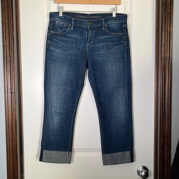 Citizens of Humanity Dani Cropped Straight Leg Jeans - Picture 3 of 9